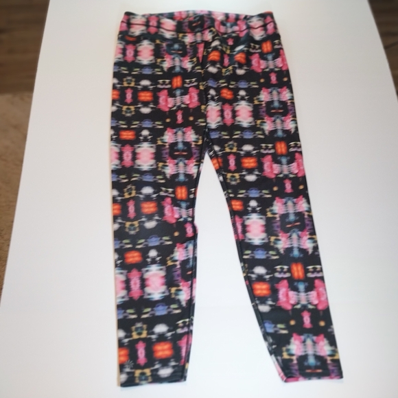 Athleta Size XL Multicolor Abstract Leggings - Picture 2 of 10